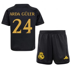 Real Madrid Arda Guler #24 Rezervni Dres za Dječji 2023-24 Kratak Rukavima (+ kratke hlače)